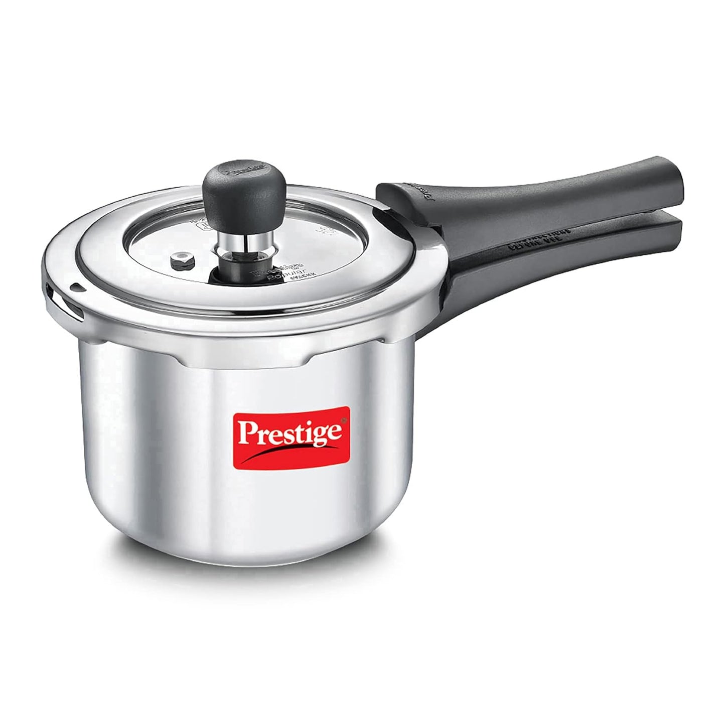 Prestige Popular Svachh Spillage Control Stainless Steel Outer Lid Pressure Cooker Gas & Induction Compatible|5 Years Warranty|Silver