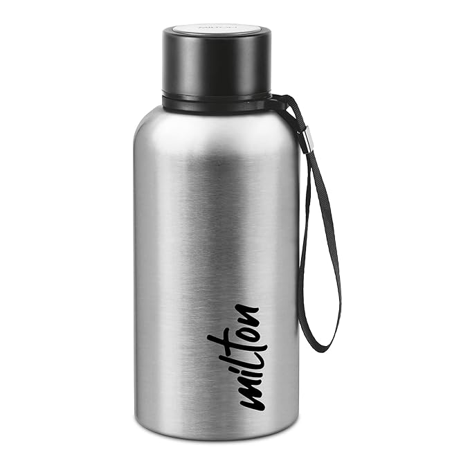 MILTON Aura Thermosteel Bottle,  Water Bottles, 24 Hours Hot and Cold, Easy to Carry, Easy Grip, Rust Proof, Tea, Coffee, Office, Travel Bottle,