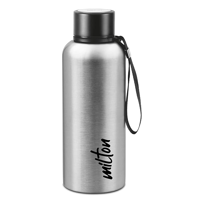 MILTON Aura Thermosteel Bottle,  Water Bottles, 24 Hours Hot and Cold, Easy to Carry, Easy Grip, Rust Proof, Tea, Coffee, Office, Travel Bottle,