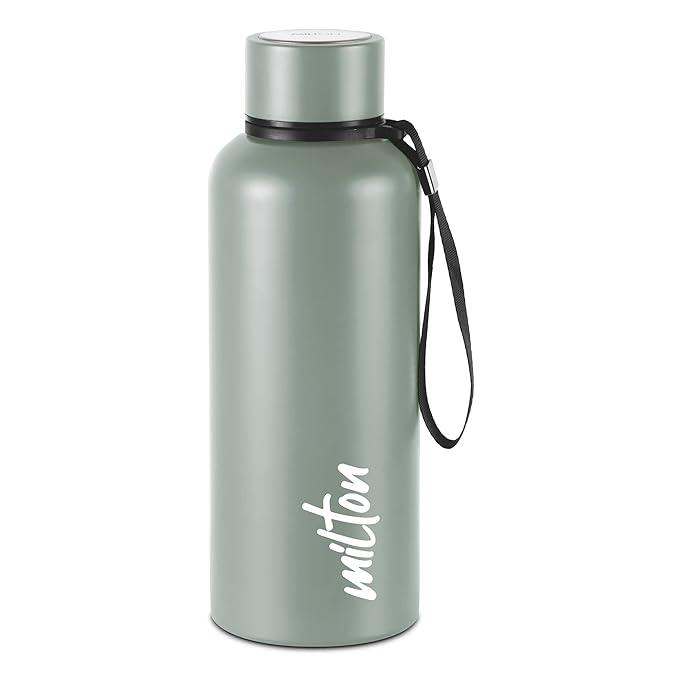 MILTON Aura Thermosteel Bottle,  Water Bottles, 24 Hours Hot and Cold, Easy to Carry, Easy Grip, Rust Proof, Tea, Coffee, Office, Travel Bottle,