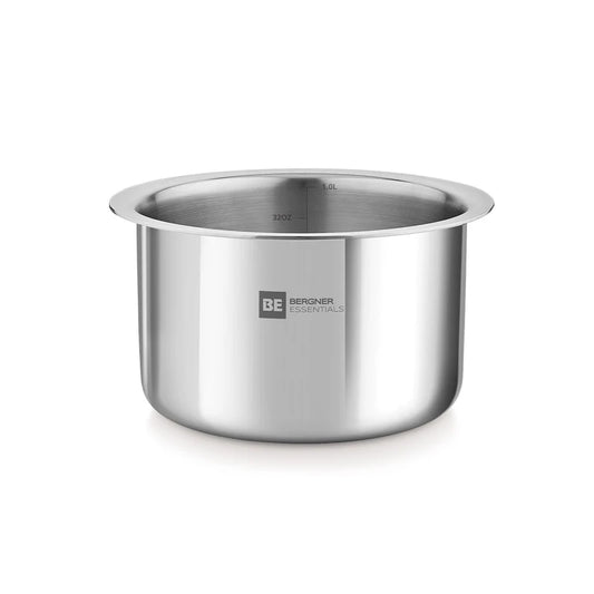 Bergner BE Bergner Essentials Tri-Ply Stainless Steel Tope - Induction Bottom (5-Year Warranty)