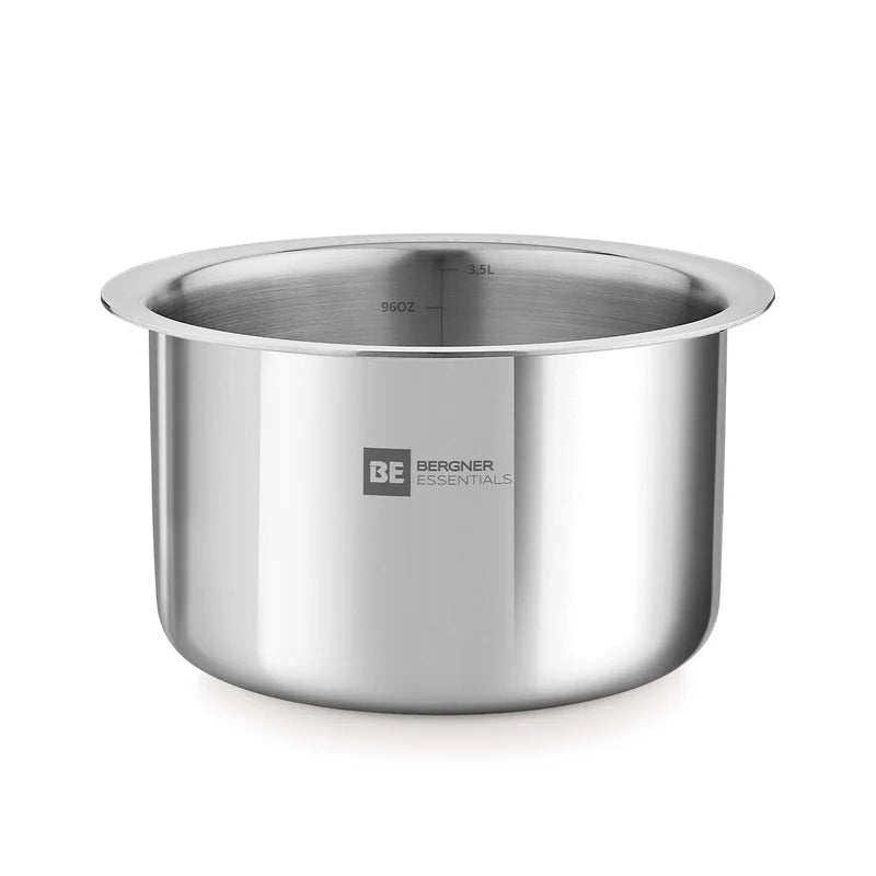 Bergner BE Bergner Essentials Tri-Ply Stainless Steel Tope - Induction Bottom (5-Year Warranty)