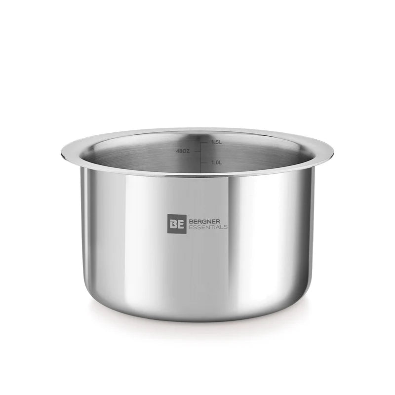 Bergner BE Bergner Essentials Tri-Ply Stainless Steel Tope - Induction Bottom (5-Year Warranty)