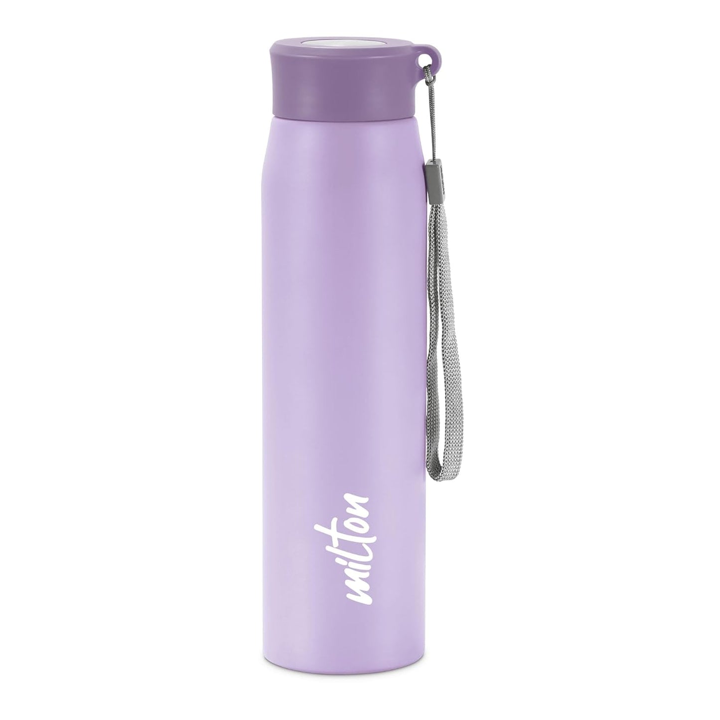 MILTON Handy Stainless Steel Water Bottle,  water bottles, Single walled, Leak-Proof, Rust-free Steel Bottle, Easy Grip, Easy to Carry, Travel Bottle,