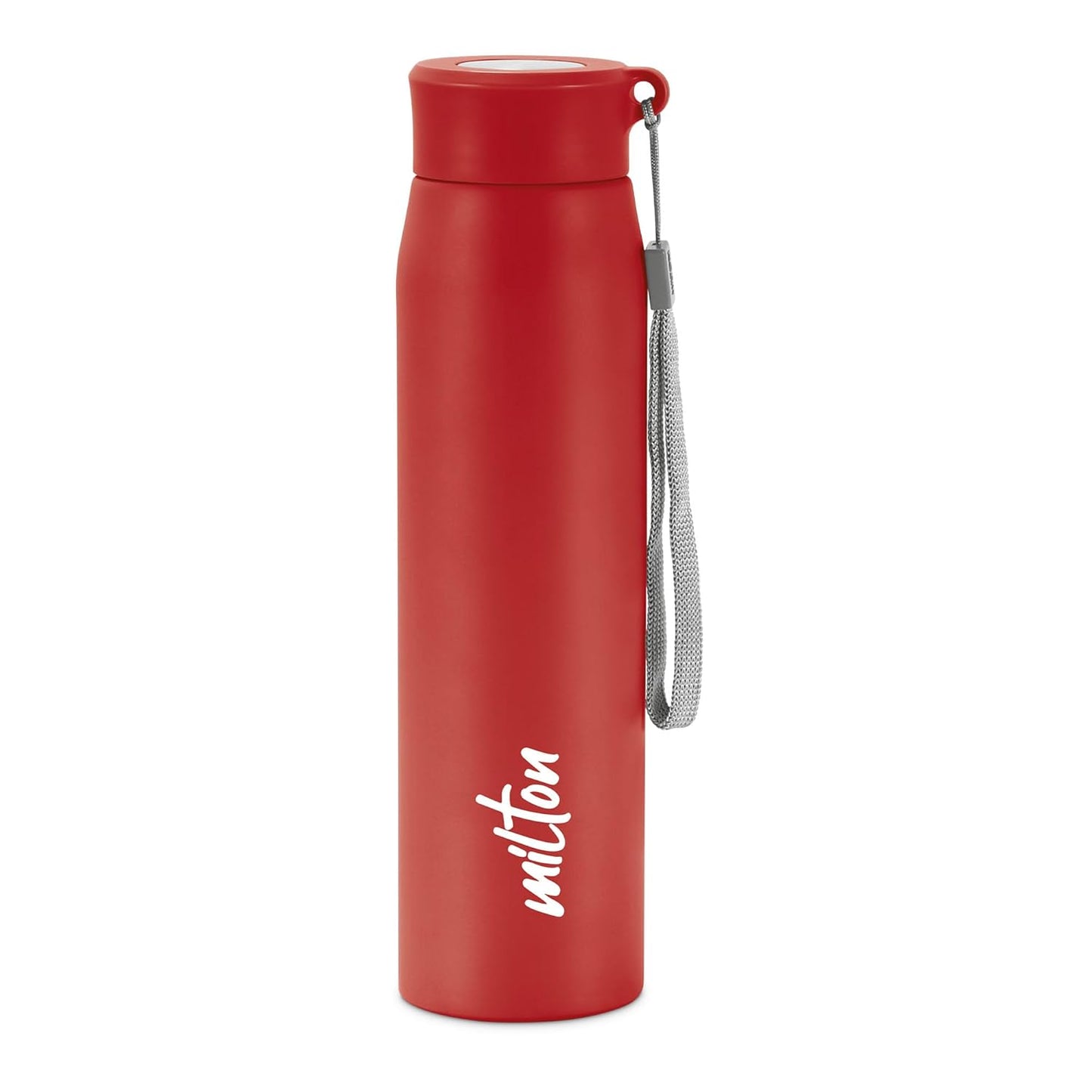 MILTON Handy Stainless Steel Water Bottle,  water bottles, Single walled, Leak-Proof, Rust-free Steel Bottle, Easy Grip, Easy to Carry, Travel Bottle,