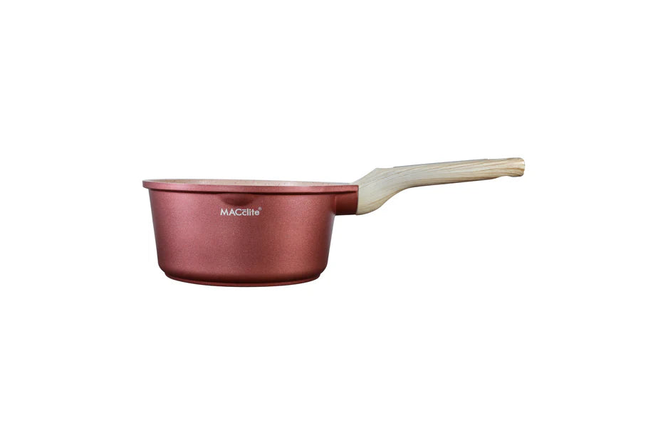 MACclite Butter Scotch Die Cast Non Stick Triumph Sauce Pan 18 cm Dia, 2 Liters.