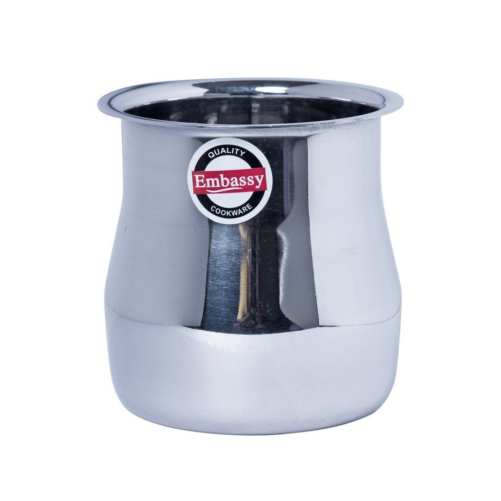 Embassy Mysore Lota/Chambu, Size Big, 800 ml (Stainless Steel)