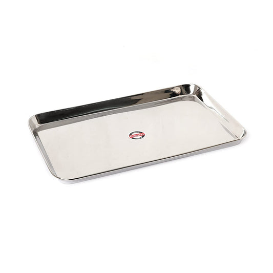 Embassy Deep Tray (Rectangle), Size 2, 22x32.9 cms (Pack of 1, Stainless Steel)