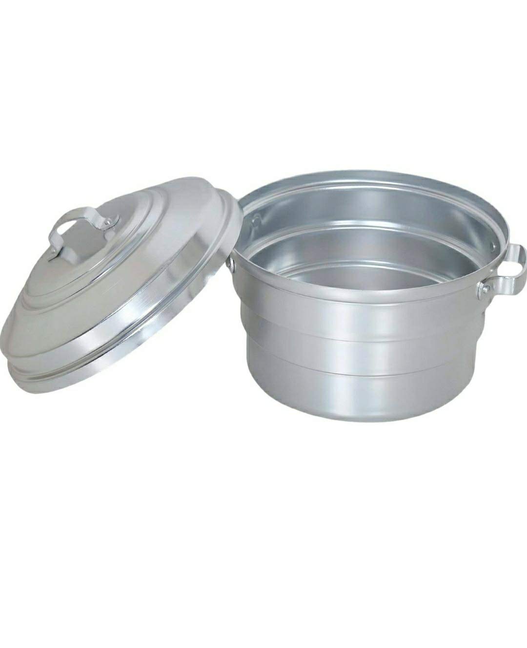 Yes Kay Standard Idly Maker/satti/Steamer/Cooker 25 Pot Aluminum Out lid