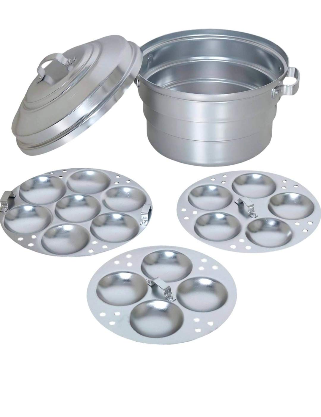 Prestige idli outlet cooker aluminium