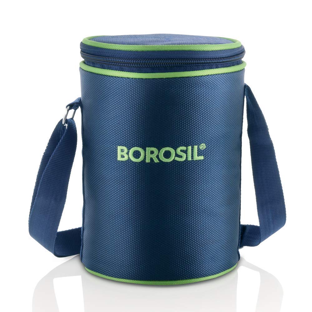 Amazon.com: Borosil Teal Glass Luncboxes with Carrybag, Set of 4 (320 ml x  2 + 240 ml x 2), Universal, Lunchboxes for Office & College, Microwave  Safe, Leak Proof : Home & Kitchen