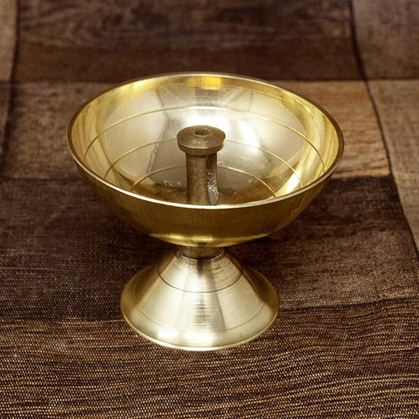 Brass Kamal Akhand Diya