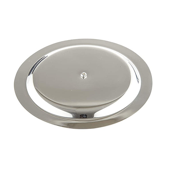 Embassy Stainless Steel Ciba Lid with Knob, Size 7, 12.4 cms