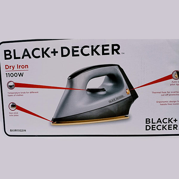 BLACK DECKER DRY IRON 1100W BXIR1102IN Pooja Kitchen Gallery