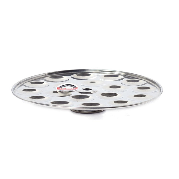 Embassy Stainless Steel Mini Idly Plate, 1-Piece, 18 Idlys/Plate