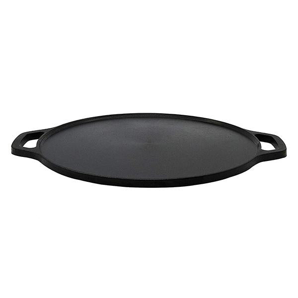 Embassy Cast Iron Flat Dosa/Roti Tawa/Griddle, Pre-Seasoned Cookware, 12 Inches / 30 Cms (Machine Polished)