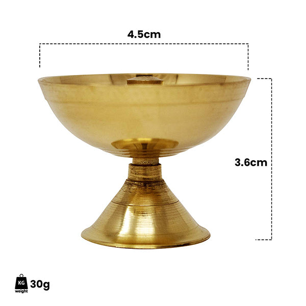 Brass Kamal Akhand Diya