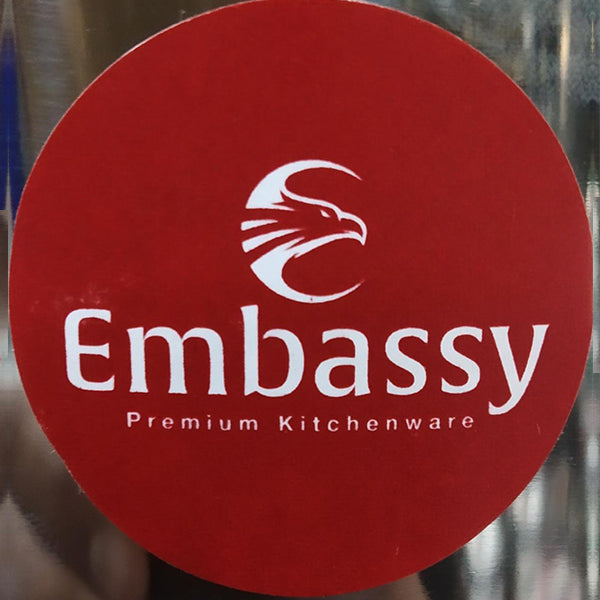 Embassy Stainless Steel Cooker Separator Suitable for 3 Ltrs Prestige Popular and Popular Plus Outer Lid Cookers (Steel)