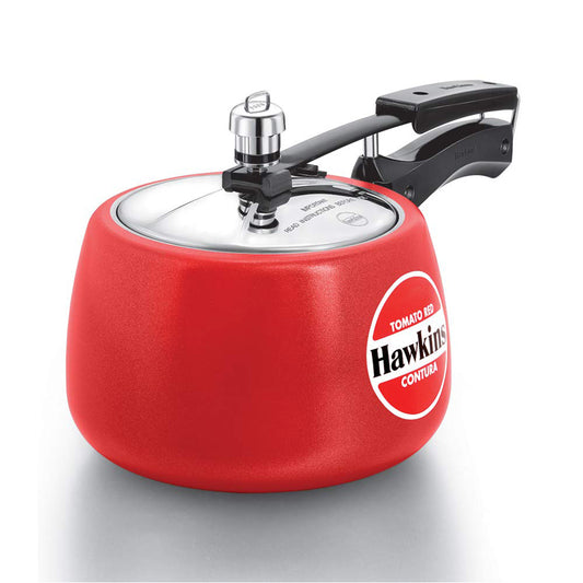 Hawkins Ceramic-Coated Contura (Tomato Red) 3 Litre